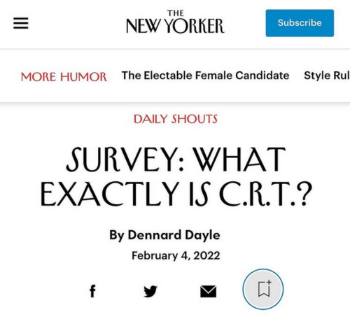 The New Yorker Again? Yup