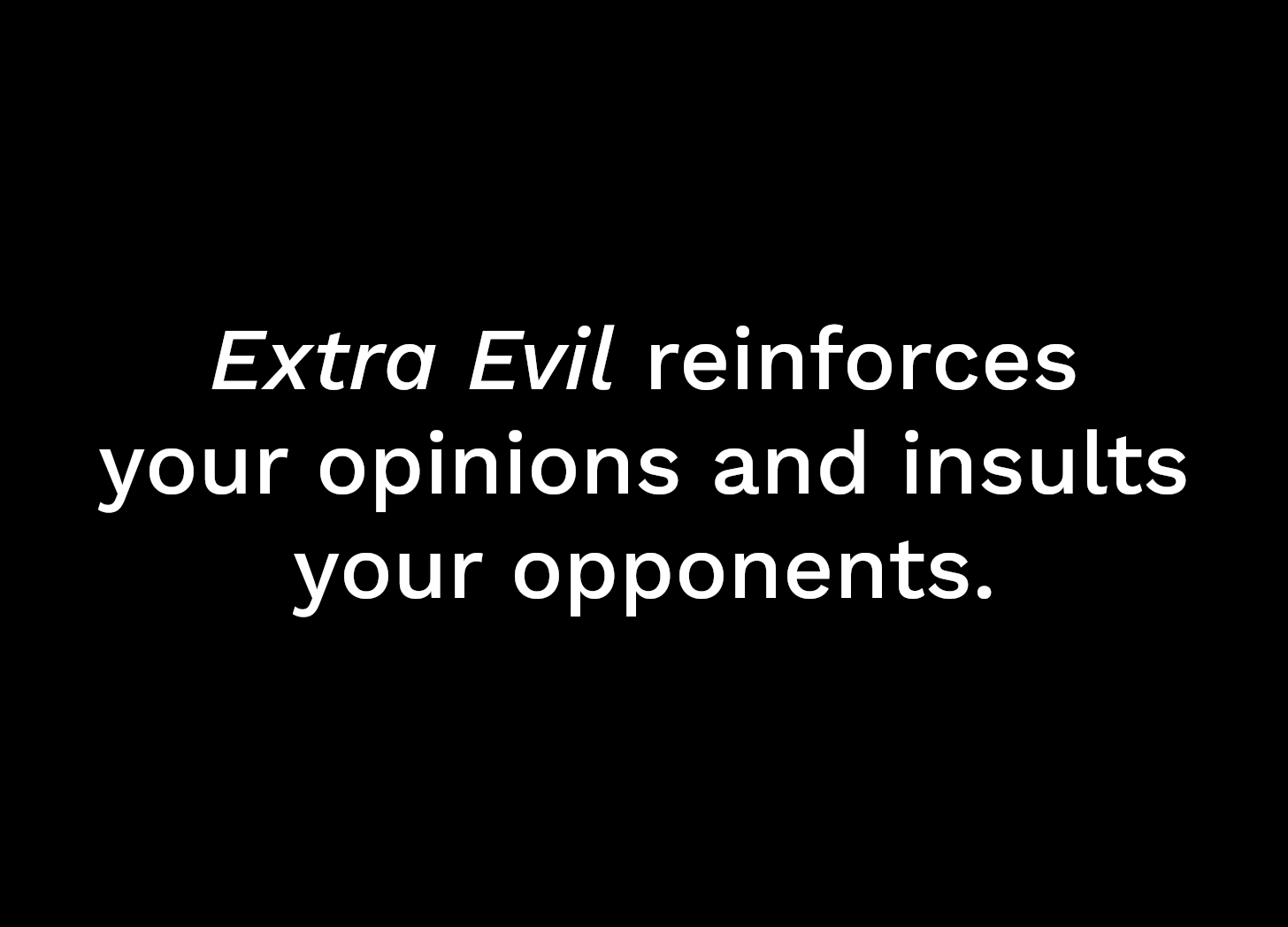 Extra Evil: Imperial Decline and You