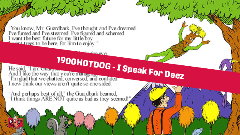 A Logging Parody of the Lorax