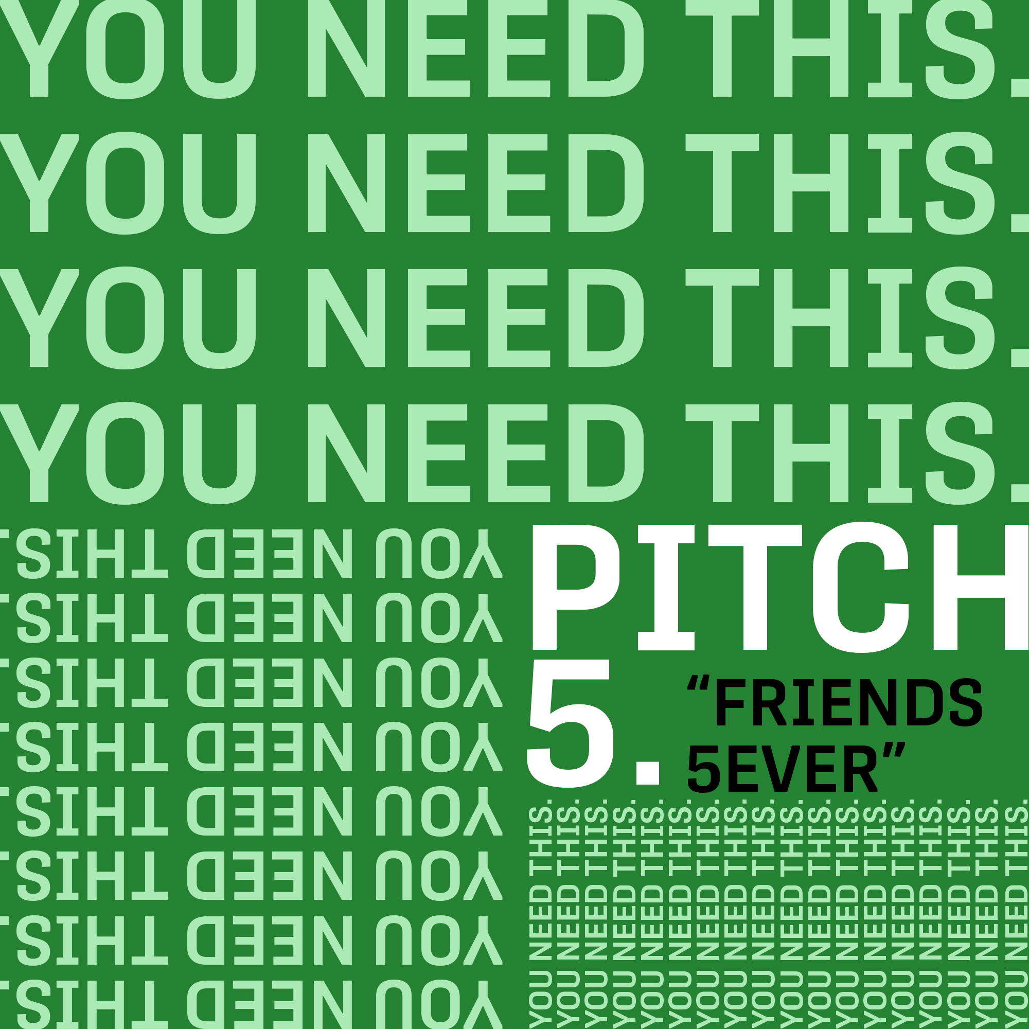Pitch 5 – Friends 5Ever episode artwork